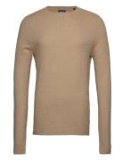 Jprblumiguel Knit Crew Neck Noos Tops Knitwear Round Necks Brown Jack ...