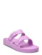 Mango Flip Flops Buckles Lila