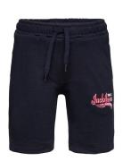 Jack & J S Jpstlogo Sweat Shorts 2 Col Gms Sn Mni Marinblå