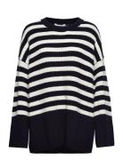 Rosso-M Tops Knitwear Jumpers Multi/patterned MbyM
