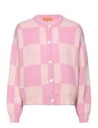 Ash, 1790 Alpaca Knit Tops Knitwear Cardigans Pink STINE GOYA