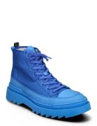Kamiki High U Textile Höga Sneakers Blue Sneaky Steve