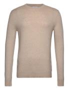 Jjeemil Knit Crew Neck Noos Tops Knitwear Round Necks Beige Jack & J S