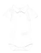 Nbmhaddo Ss Polo Body Bodies Short-sleeved White Name It