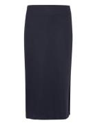 Aronoiw Long Skirt Knälång Kjol Navy InWear