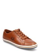Kingston Leather Låga Sneakers Brown Fred Perry