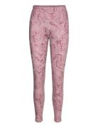 Adidas Terrex Terrex Multi Allover Print Leggings Rosa