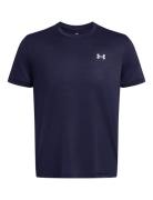 Ua Launch Shortsleeve Sport T-shirts Short-sleeved Navy Under Armour