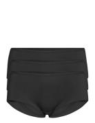 Brief 3-Pack Polly Regular Hipstertrosa Underkläder Black Lindex