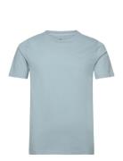 Hco. Guys Knits Tops T-shirts Short-sleeved Blue Hollister