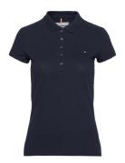 Heritage Short Sleeve Slim Polo Tops T-shirts & Tops Polos Tommy Hilfi...