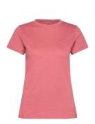 Kari Tee Tops T-shirts & Tops Short-sleeved Pink Kari Traa