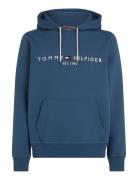 Tommy Hilfiger Tommy Logo Hoody Blå