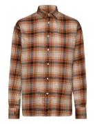 Polo Ralph Lauren Relaxed Fit Plaid Cotton Shirt Brun