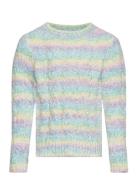 Kids Only Kmgjolie L/S Structure O-Neck Knt Multi/patterned