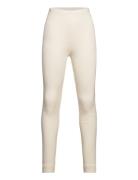 Leggings Rib - Girl Bottoms Leggings Cream Minymo