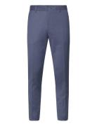 Selected Homme Slhslim-Neil Blue Check Trs Marinblå