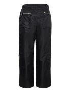 Nynnekb Pants Bottoms Trousers Straight Leg Black Karen By Simonsen