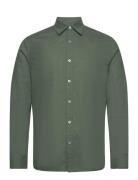 Linowbbgiil Ls Shirt Tops Shirts Casual Green Bruuns Bazaar