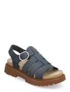 Clairemont Way Fisherman Sandal Dark Blue Nubuck Platta Sandaler Navy ...