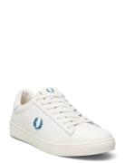 Spencer Mesh/Leather Låga Sneakers White Fred Perry