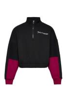 Boxy Crop Quarter Zip Funnel Tops Sweat-shirts & Hoodies Sweat-shirts ...