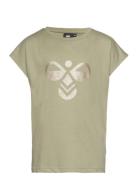 Hmldiez T-Shirt S/S Sport T-shirts Short-sleeved Green Hummel