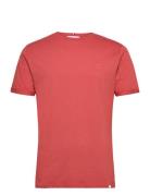 Nørregaard T-Shirt - Seasonal Tops T-shirts Short-sleeved Red Les Deux