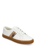 Janson Ii Leather Sneaker Låga Sneakers White Lauren Ralph Lauren