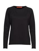Cc Heart Long Sleeve T-Shirt Tops T-shirts & Tops Long-sleeved Black C...