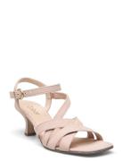 Ankle-Strap Sandal Sandal Med Klack Pink Gabor