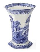 Blue Italian Hexagonal Vase Home Decoration Vases Small Vases Blue Spo...