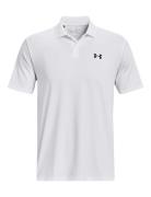 Ua Performance 3.0 Polo Sport Polos Short-sleeved White Under Armour