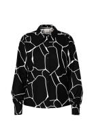 Viaya L/S Shirt/Ec Tops Shirts Long-sleeved Black Vila