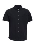 Shirt Tops Shirts Short-sleeved Black Blend