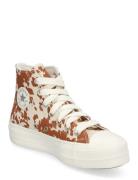 Chuck Taylor All Star Lift Höga Sneakers Brown Converse