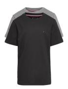 2 Pk Ss Tee Tops T-shirts Short-sleeved Grey Tommy Hilfiger