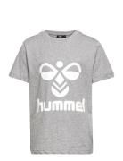 Hmltres T-Shirt S/S Sport T-shirts Short-sleeved Grey Hummel