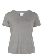 Jordan Short-Sleeved T-Shirt Tops T-shirts & Tops Short-sleeved Grey C...