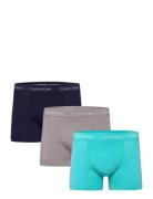 Trunk 3Pk Boxerkalsonger Blue Calvin Klein