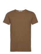 Lassen O-N Ss 2586 Designers T-shirts Short-sleeved Brown Samsøe Samsø...