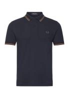 Fred Perry Twin Tipped Fp Shirt Marinblå