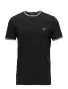 Fred Perry Twin Tipped T-Shirt Svart