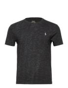 Polo Ralph Lauren Custom Slim Fit Jersey Crewneck T-Shirt Svart