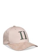 Baseball Cap Suede Ii Accessories Headwear Caps Beige Les Deux