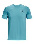 Ua M Sportstyle Lc Ss Sport T-shirts Short-sleeved Blue Under Armour