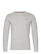 Tommy Hilfiger Stretch Slim Fit Long Sleeve Tee Grå