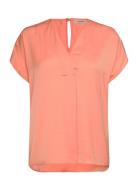 Rindaiw Top Tops Blouses Short-sleeved Orange InWear