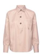 Fqflynn-Sh Tops Shirts Long-sleeved Beige FREE/QUENT