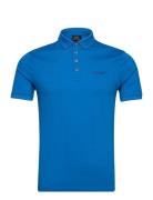 Polo Tops Polos Short-sleeved Blue Armani Exchange